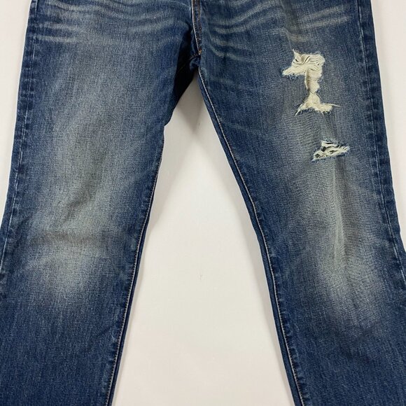 Abercrombie & Fitch The A&F Skinny Jeans Mens 33 x 32 Actual 35 x 32 Cotton - Picture 2 of 14